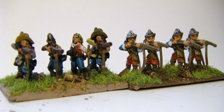 15mm Renaissance Infantry Compared